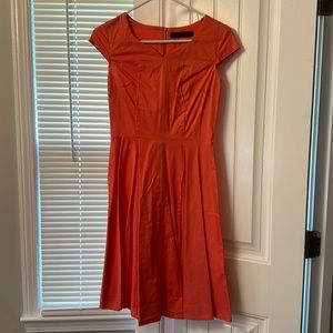 Pink salmon fit & flare dress size S